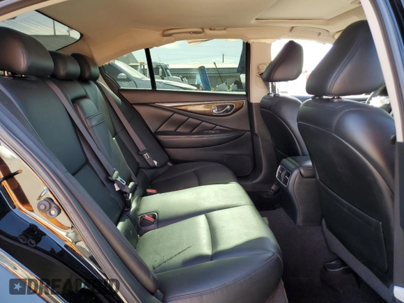 2019 Infiniti Q50 Luxe with VIN JN1EV7APXKM510124, listed as a Copart auction lot 59026325 with 43,228 mi miles and Salvage title. Bid and sale history available at DreamBid. Image 10.