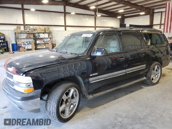 2000 Chevrolet Suburban LT with VIN 3GNEC16TXYG110718, listed as a Copart auction lot 74734314 with 208,488 mi miles and Salvage Title. Bid and sale history available at carsss.com. Image 1.