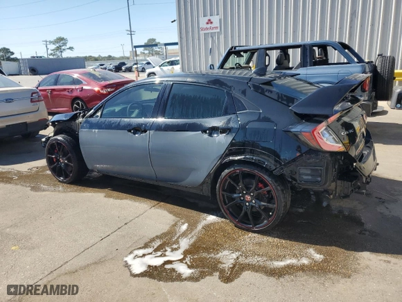 2021 Honda Civic Type R Touring with VIN SHHFK8G70MU200520, listed as a Copart auction lot 71803044 with 31,313 mi miles and Salvage Title. Bid and sale history available at carsss.com. Image 2.