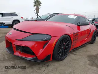 2023 Toyota Supra 3.0 with VIN WZ1DB0G04PW058168, listed as a IAAI auction lot 42383816 with 22,135 mi miles and . Bid and sale history available at DreamBid. Image 20.