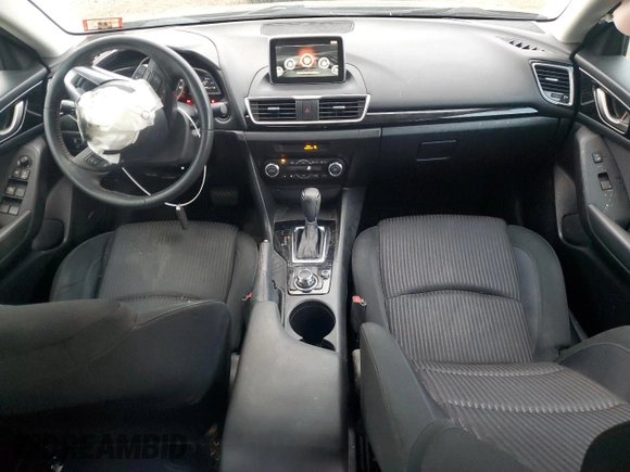 2016 Mazda 3 i Touring with VIN 3MZBM1W79GM268881, listed as a Copart auction lot 81152094 with 46,533 mi miles and Salvage Title. Bid and sale history available at DreamBid. Image 8.