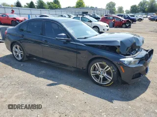 2016 BMW 3 Series 328i with VIN WBA8E9G5XGNT45329, listed as a Copart auction lot 63926275 with 52,085 mi miles and Salvage title. Bid and sale history available at DreamBid. Image 4.