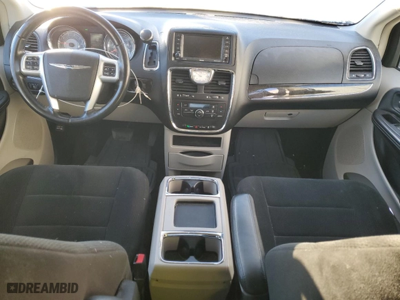 2012 Chrysler Town & Country Touring with VIN 2C4RC1BG8CR116233, listed as a Copart auction lot 87767465 with 144,472 mi miles and Salvage Title. Bid and sale history available at carsss.com. Image 8.