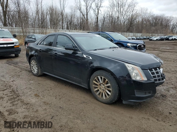 2012 Cadillac CTS Sedan Luxury with VIN 1G6DG5E53C0116850, listed as a Copart auction lot 50202275 with 149,523 mi miles and Clean Title. Bid and sale history available at carsss.com. Image 4.