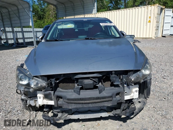2016 Mazda 3 S Touring with VIN JM1BM1M3XG1293384, listed as a Copart auction lot 55459765 with 67,481 mi miles and Salvage title. Bid and sale history available at DreamBid. Image 5.