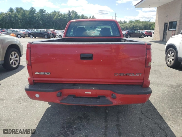 2003 Chevrolet S-10 with VIN 1GCCS19H13820454B, listed as a Copart auction lot 66473764 with 101,342 mi miles and Non Repairable. Bid and sale history available at carsss.com. Image 6.