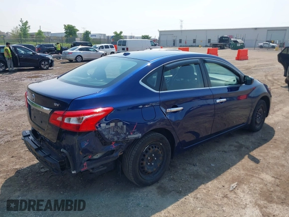 2017 Nissan Sentra SV with VIN 3N1AB7AP0HY211268, listed as a IAAI auction lot 42433303 with 60,251 mi miles and . Bid and sale history available at DreamBid. Image 4.