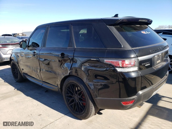 2015 Land Rover Range Rover Sport HSE with VIN SALWR2VF1FA619887, listed as a Copart auction lot 41521375 with 173,444 mi miles and Salvage Title. Bid and sale history available at carsss.com. Image 2.