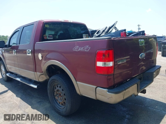 2006 Ford F-150 XLT with VIN 1FTPW14V66FB58907, listed as a IAAI auction lot 42443351 with 248,376 mi miles and . Bid and sale history available at DreamBid. Image 3.