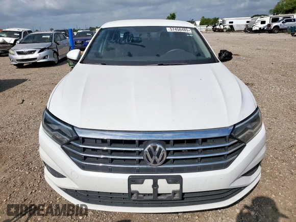 2019 Volkswagen Jetta S with VIN 3VWC57BUXKM005033, listed as a Copart auction lot 57458485 with 88,454 mi miles and Salvage title. Bid and sale history available at DreamBid. Image 5.