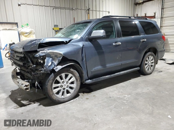 2010 Toyota Sequoia Ltd with VIN 5TDKY5G19AS030674, listed as a Copart auction lot 51869945 with 277,875 mi miles and Salvage Title. Bid and sale history available at carsss.com. Image 1.