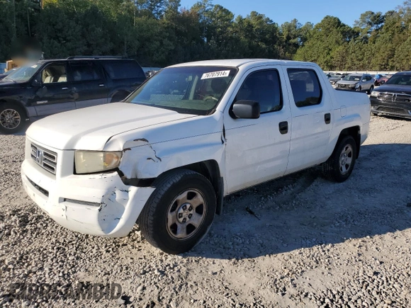 2008 Honda Ridgeline RT with VIN 2HJYK16228H521753, listed as a Copart auction lot 76707914 with 258,996 mi miles and Salvage Title. Bid and sale history available at carsss.com. Image 1.