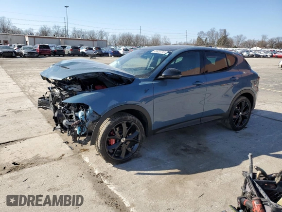 2023 Dodge Hornet GT Plus with VIN ZACNDFBNXP3A01111, listed as a Copart auction lot 48530195 with 19,457 mi miles and Salvage Title. Bid and sale history available at DreamBid. Image 1.