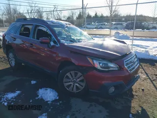 2016 Subaru Outback 2.5i Premium with VIN 4S4BSAFC0G3335032, listed as a IAAI auction lot 41227783 with 154,701 mi miles. Bid and sale history available at carsss.com. Image 1.