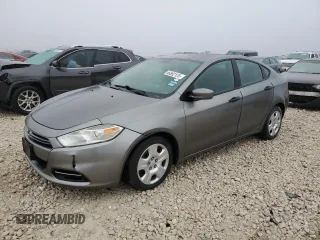 2013 Dodge Dart SE with VIN 1C3CDFAA4DD247102, listed as a Copart auction lot 46882125 with 106,068 mi miles and Clean Title. Bid and sale history available at carsss.com. Image 1.