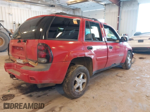 2002 Chevrolet TrailBlazer LTZ with VIN 1GNDT13S922185076, listed as a IAAI auction lot 42018561 with Not Provided miles and . Bid and sale history available at DreamBid. Image 4.