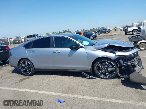 2023 Honda Accord Sport with VIN 1HGCY2F52PA045841, listed as a IAAI auction lot 42224595 with 25,549 mi miles and . Bid and sale history available at DreamBid. Image 12.