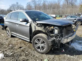 2020 Infiniti QX60 Pure with VIN 5N1DL0MM3LC517118, listed as a Copart auction lot 84210024 with 44,971 mi miles and Salvage title. Bid and sale history available at DreamBid. Image 4.
