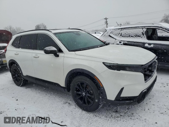 2023 Honda CR-V Sport with VIN 7FARS6H54PE030977, listed as a Copart auction lot 86170114 with 11,707 mi miles and Salvage Title. Bid and sale history available at DreamBid. Image 4.