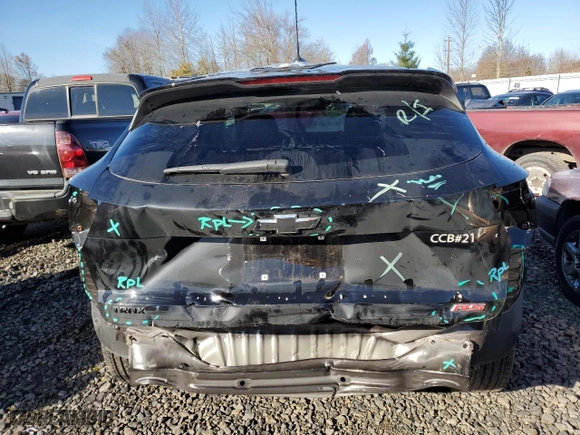 2024 Chevrolet Trax 1RS with VIN KL77LGE20RC215735, listed as a Copart auction lot 41519645 with 20,863 mi miles and Salvage Title. Bid and sale history available at carsss.com. Image 6.