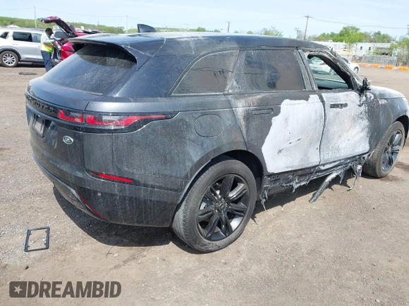 2022 Land Rover Range Rover Velar R-Dynamic S with VIN SALYT2EX0NA334650, listed as a IAAI auction lot 42172361 with Not provided miles and . Bid and sale history available at DreamBid. Image 4.