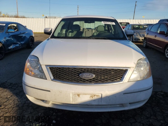 2006 Ford Five Hundred SEL with VIN 1FAFP27126G127709, listed as a Copart auction lot 86975104 with 39,282 mi miles and Salvage Title. Bid and sale history available at carsss.com. Image 5.