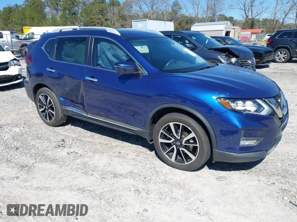 2019 Nissan Rogue SV with VIN 5N1AT2MT0KC783927, listed as a IAAI auction lot 41729241 with 77,890 mi miles and . Bid and sale history available at DreamBid. Image 1.