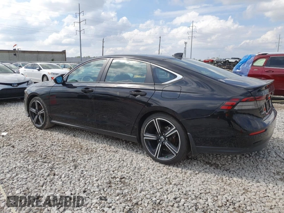 2023 Honda Accord Sport with VIN 1HGCY2F59PA046873, listed as a Copart auction lot 55757255 with 22,315 mi miles and Salvage title. Bid and sale history available at DreamBid. Image 2.