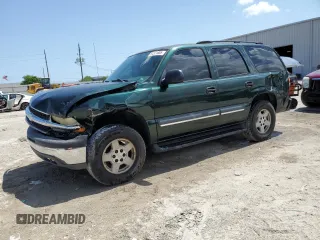 2004 Chevrolet Tahoe LT with VIN 1GNEC13Z14R191384, listed as a Copart auction lot 51371855 with 213,802 mi miles and Salvage title. Bid and sale history available at DreamBid. Image 1.