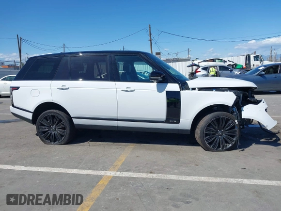 2021 Land Rover Range Rover z VIN SALGS5SEXMA436877, wystawiony jako IAAI lot #41950042 z przebiegiem 29 597 mil mil oraz . Historia ofert i sprzedaży dostępna na DreamBid. Obrazek 14.