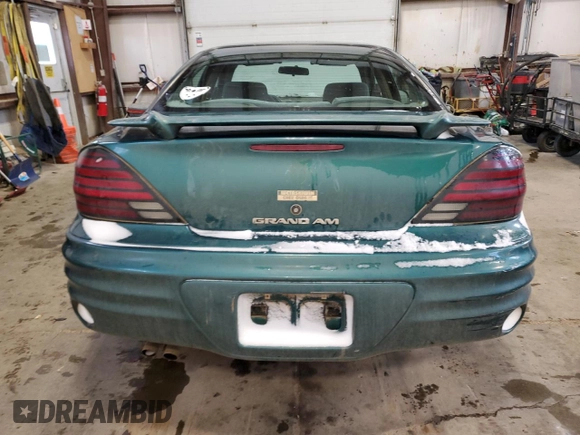 1999 Pontiac Grand Am SE1 with VIN 1G2NE52E9XC576969, listed as a Copart auction lot 89193095 with 227,754 mi miles and Salvage Title. Bid and sale history available at carsss.com. Image 6.