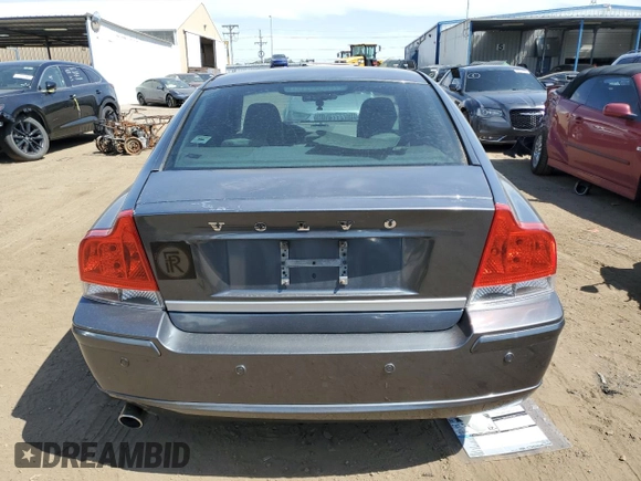 2008 Volvo S60 2.4L Turbo with VIN YV1RS547182693189, listed as a Copart auction lot 69428404 with 0 mi miles and Salvage Title. Bid and sale history available at carsss.com. Image 6.