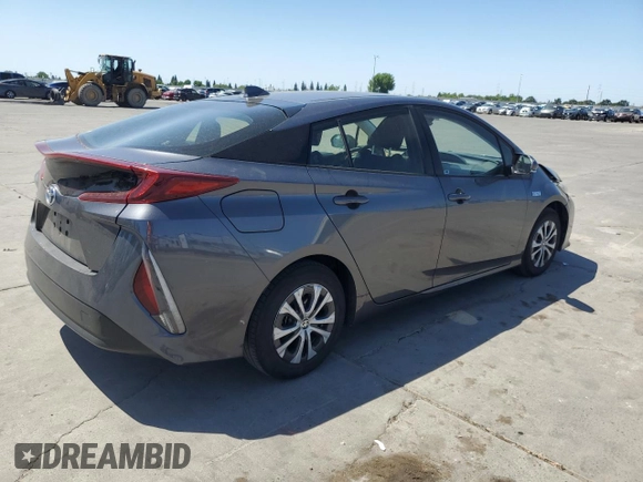 2022 Toyota Prius LE with VIN JTDKAMFP5N3200654, listed as a Copart auction lot 58482625 with 57,604 mi miles and Salvage title. Bid and sale history available at DreamBid. Image 3.