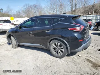 2017 Nissan Murano SL with VIN 5N1AZ2MH9HN159938, listed as a Copart auction lot 45970445 with 106,227 mi miles and Salvage Title. Bid and sale history available at carsss.com. Image 2.
