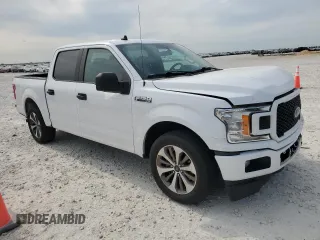 2020 Ford F-150 XL with VIN 1FTEW1CP5LKE93380, listed as a Copart auction lot 53076845 with 84,486 mi miles and Salvage Title. Bid and sale history available at carsss.com. Image 4.