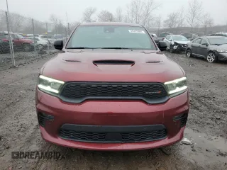 2022 Dodge Durango R/T Plus with VIN 1C4SDJCT9NC222762, listed as a Copart auction lot 84325804 with 51,474 mi miles and Non repairable. Bid and sale history available at DreamBid. Image 5.