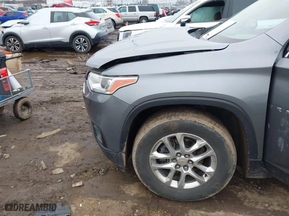2021 Chevrolet Traverse LS with VIN 1GNEVFKW9MJ238206, listed as a IAAI auction lot 41554844 with 44,118 mi miles. Bid and sale history available at carsss.com. Image 6.