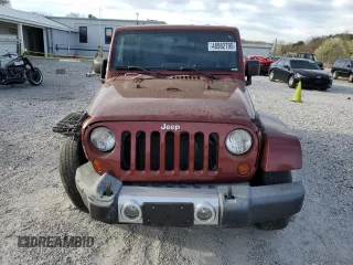 2008 Jeep Wrangler Unlimited Sahara with VIN 1J4GA59128L531922, listed as a Copart auction lot 48982795 with 39,329 mi miles and Clean title. Bid and sale history available at DreamBid. Image 5.