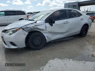 2016 Toyota Corolla L with VIN 5YFBURHE2GP560815, listed as a Copart auction lot 54840525 with 138,618 mi miles and Salvage Title. Bid and sale history available at DreamBid. Image 1.