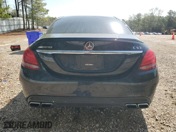 2017 Mercedes-Benz C 63 AMG with VIN 55SWF8GB6HU201220, listed as a Copart auction lot 51231385 with 138,939 mi miles and Salvage title. Bid and sale history available at DreamBid. Image 6.