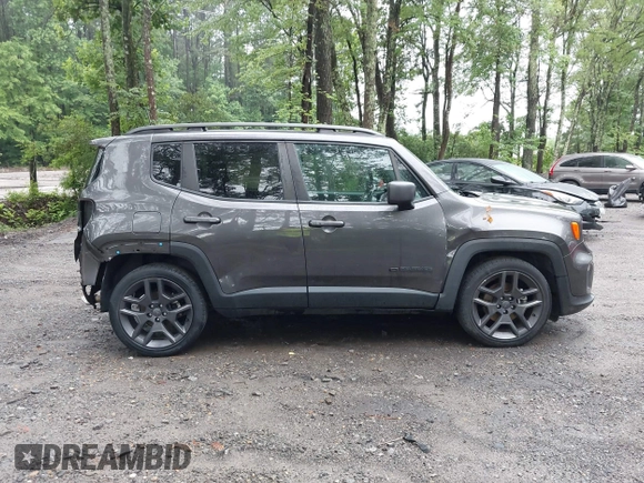 2021 Jeep Renegade Latitude with VIN ZACNJCBB4MPM68233, listed as a IAAI auction lot 42464100 with 63,897 mi miles and . Bid and sale history available at DreamBid. Image 13.