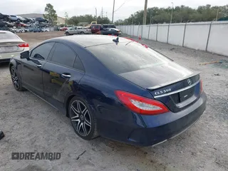 2018 Mercedes-Benz CLS-Class CLS 550 with VIN WDDLJ7DB4JA204462, listed as a IAAI auction lot 41303191 with 100,291 mi miles. Bid and sale history available at carsss.com. Image 3.