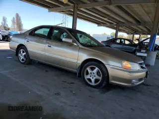 2003 Acura TL with VIN 19UUA56663A086969, listed as a Copart auction lot 50272225 with 236,422 mi miles and Clean Title. Bid and sale history available at carsss.com. Image 4.