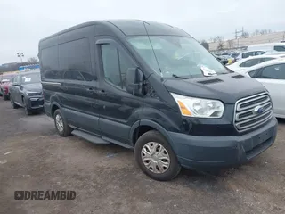 2017 Ford Transit Passenger XL with VIN 1FMZK1CM8HKA07893, listed as a IAAI auction lot 41253911 with 98,365 mi miles. Bid and sale history available at carsss.com. Image 1.