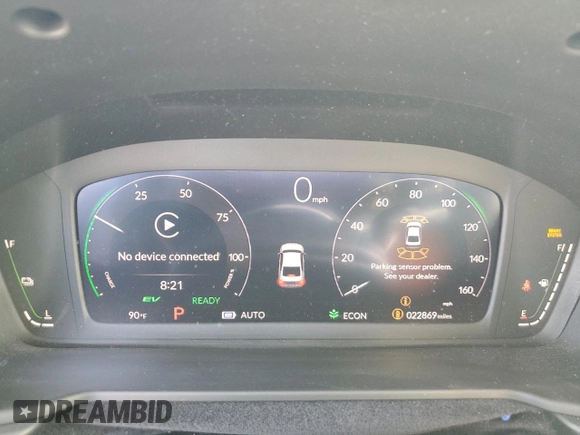 2023 Honda Accord Touring with VIN 1HGCY2F82PA044148, listed as a Copart auction lot 63864515 with 22,869 mi miles and Salvage title. Bid and sale history available at DreamBid. Image 9.
