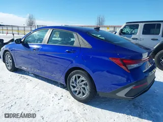 2024 Hyundai Elantra Essential with VIN KMHLM4DG3RU845331, listed as a IAAI auction lot 41538418 with 6,972 mi miles. Bid and sale history available at carsss.com. Image 3.