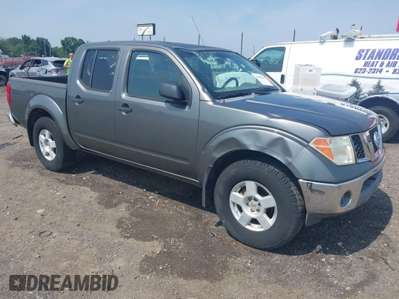2005 Nissan Frontier LE with VIN 1N6AD07W35C438405, listed as a IAAI auction lot 42469804 with 128,472 mi miles and . Bid and sale history available at DreamBid. Image 1.