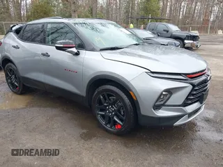 2024 Chevrolet Blazer LT z VIN 3GNKBJR49RS180008, wystawiony jako IAAI lot #41739457 z przebiegiem 6 508 mil mil oraz . Historia ofert i sprzedaży dostępna na DreamBid. Obrazek 1.