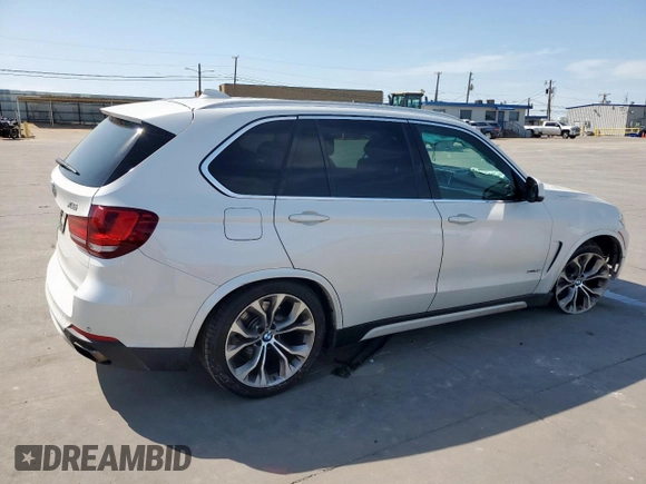 2017 BMW X5 xDrive50i with VIN 5UXKR6C32H0U13460, listed as a Copart auction lot 51462745 with 97,749 mi miles and Salvage title. Bid and sale history available at DreamBid. Image 3.