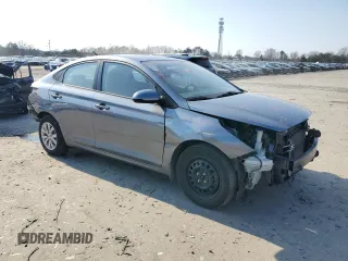 2020 Hyundai Accent SE with VIN 3KPC24A6XLE113855, listed as a Copart auction lot 43426135 with 118,399 mi miles and Salvage Title. Bid and sale history available at carsss.com. Image 4.